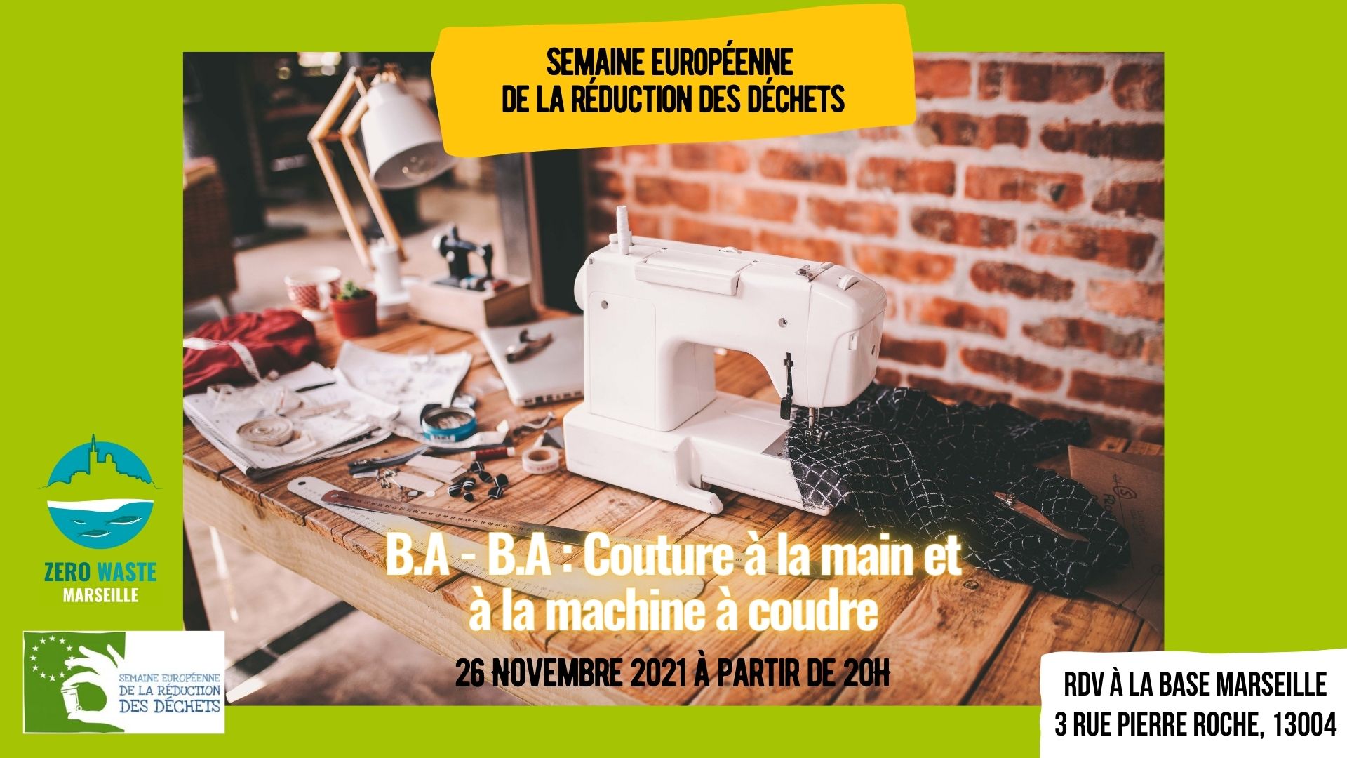 Atelier couture SERD | Zero Waste Marseille